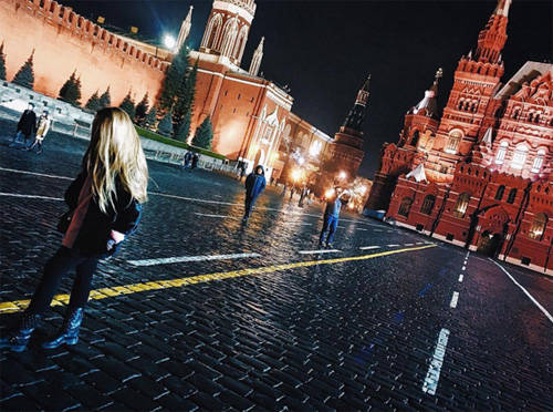 Quảng trường Đỏ, Moscow, Nga.