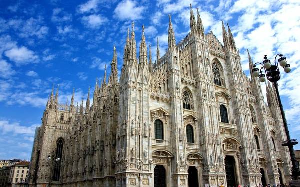 Nhà thờ chính tòa Milano, Ý.