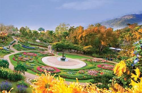 Vườn Mae Fah Luang tại Doi Tung