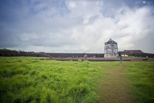 Ngọn hải đăng 4 tầng Aguada lâu đời nhất châu Á - Ảnh: wiki