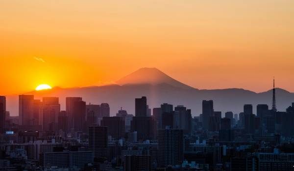 Mặc dù núi Phú Sĩ được xem như là biểu tượng cho vẻ đẹp của phong cảnh Tokyo