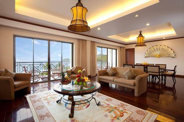 Khu nghỉ dưỡng Vinpearl Nha Trang - Phòng khách sang trọng và rộng rãi