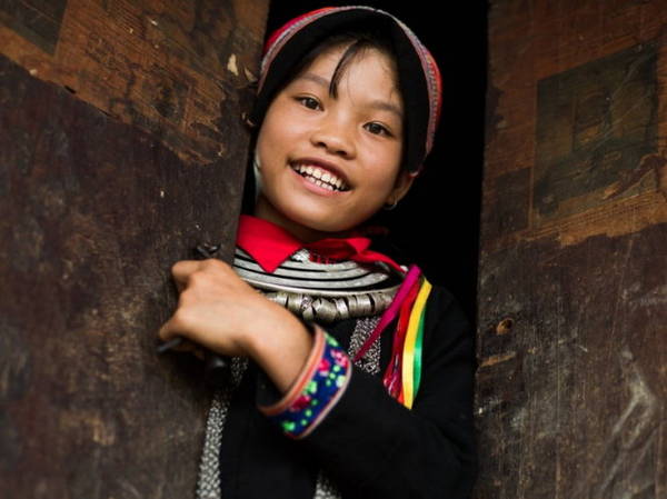 Trẻ em dân tộc Dao, 13 tuổi - Ảnh: Réhahn