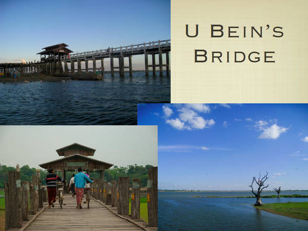 Du lich Myanmar - Cầu U Bein, cầu gỗ tếch dài nhất thế giới