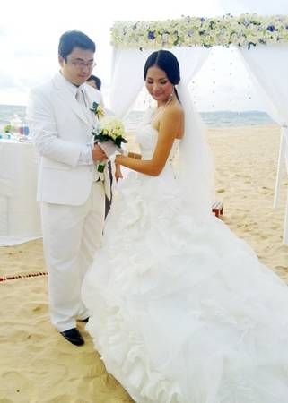 Hoa hậu Hương Giang đã tổ chức đám cưới ở đây.