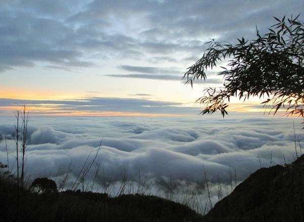 Chiêm ngưỡng khung cảnh thần tiên lúc bình minh trên mây ở độ cao hơn 2.800 m là một trải nghiệm thực sự ấn tượng với những ai yêu thích thiên nhiên.