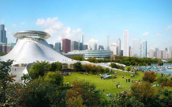 Bảo tàng George Lucas (The George Lucas Museum of Narrative Art), Chicago, Mỹ.