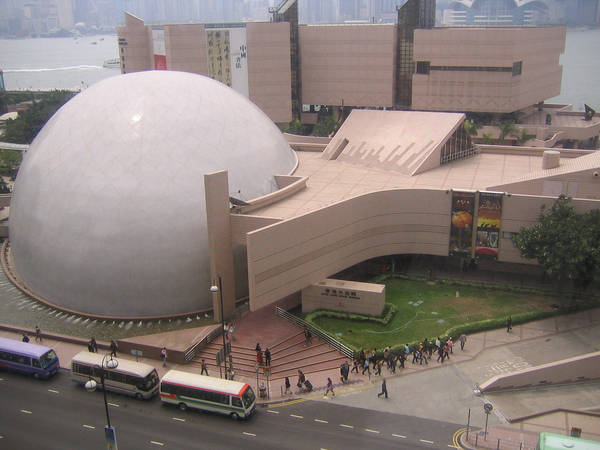 Du lich Hong Kong - Phía bên ngoài của Bảo tàng Không gian Hồng Kông