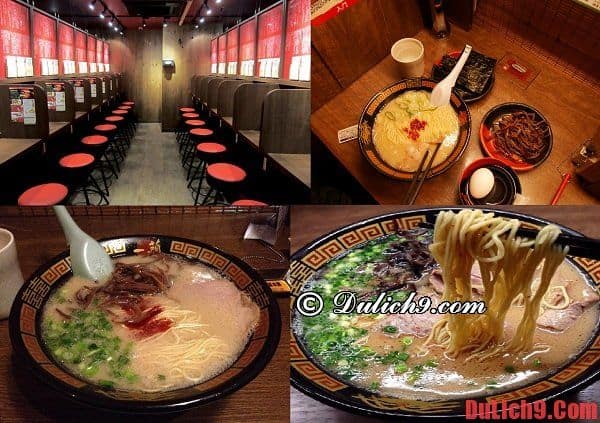 Ichiran Restaurant - Nhà hàng ramen nối tiếng nhất Nhật Bản ở Fukuoka