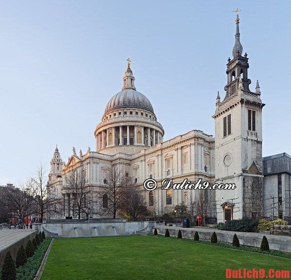 Nhà thờ St.Paul: Những điểm du lịch miễn phí ở London