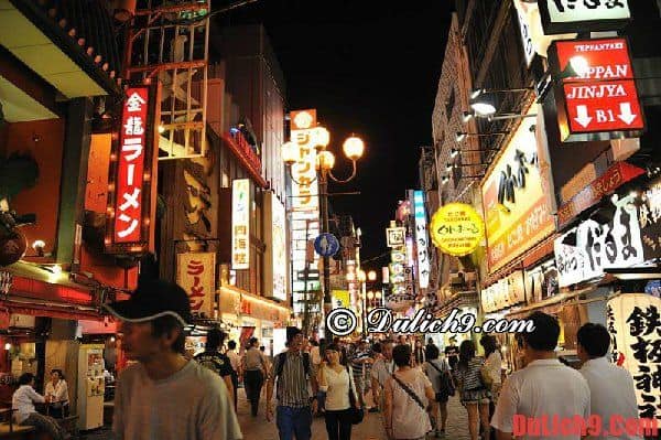 Tư vấn, kinh nghiệm du lịch Osaka tự túc, giá rẻ