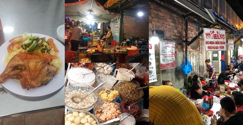 Con đường ăn uống ở Sài Gòn. Khu ẩm thực TP Hồ Chí Minh