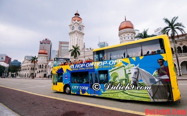Kinh nghiệm du lịch Kuala Lumpur 24 giờ bằng bus KL hop on hop off
