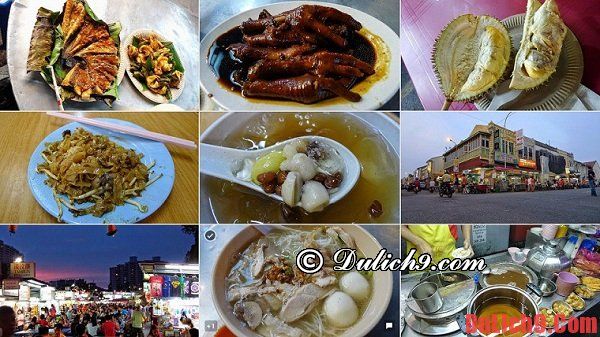  Những món ăn ngon, nhà hàng, khu ăn uống, địa điểm ăn ngon ở Penang, Malaysia