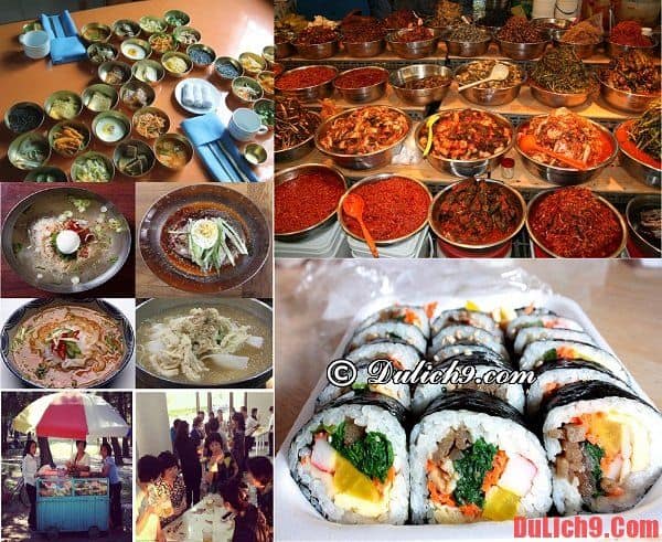 Những món ăn ngon, đặc trưng nên thưởng thức khi du lịch Triều Tiên