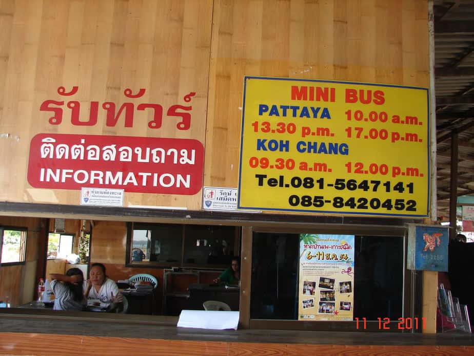 Mua ve di Pattaya va Koh Chang
