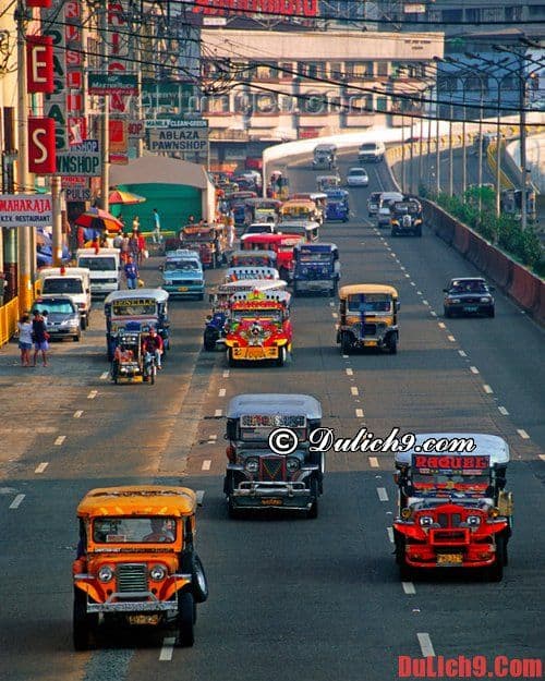 Xe Jeep - Những trải nghiệm du lịch Manila giá rẻ và thú vị không thể bỏ lỡ