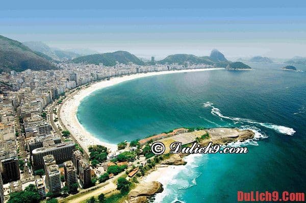 Bãi biển Copacabana - Du lịch Rio de janeiro khám phá điểm đến tuyệt vời nhất
