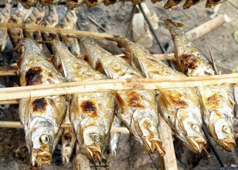 Cá suối - món ăn ngon Mộc Châu phổ biến