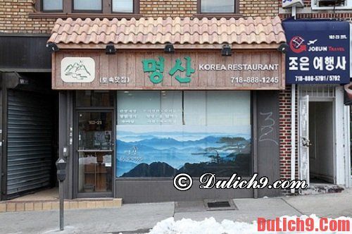 Nhà hàng ăn uống ngon, bổ và rẻ ở Busan
