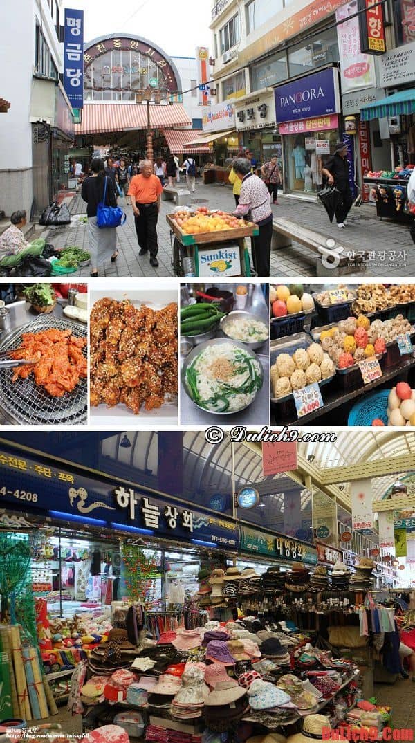 Khu chợ Chuncheon Nangman - Nên đến tham quan, mua sắm ở khu chợ nào khi du lịch Chuncheon, Hàn Quốc giá rẻ và tự túc? 
