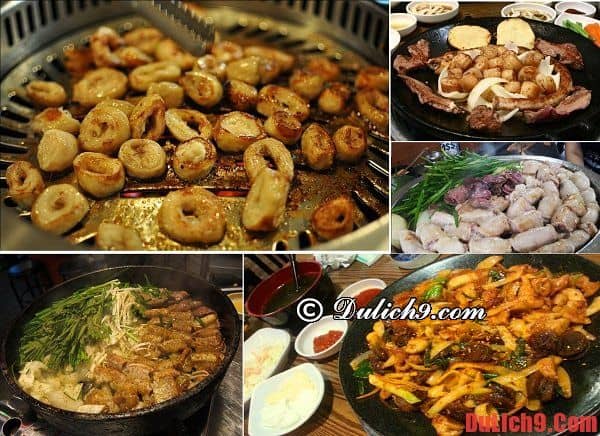 Phố Gopchang ở Anjirang - Du lịch Hàn Quốc ăn uống và khám phá ẩm thực truyền thống ngon, bổ rẻ ở đâu?