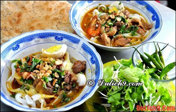 Mỳ Quảng - Món ăn sáng hấp dẫn không thể bỏ lỡ khi du lịch Đà Nẵng