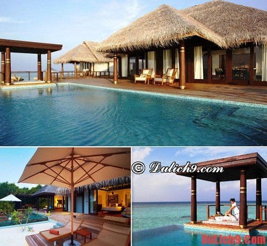 Resort sang trọng ở Maldives