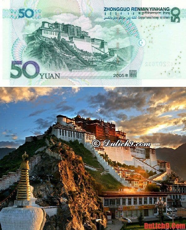 Cung điện Potala, Lhasa, Tây Tạng - Địa danh du lịch nổi tiếng in trên đồng 50 Nhân dân tệ nhất định phải đến một lần khi du lịch Tây Tạng, Trung Quốc