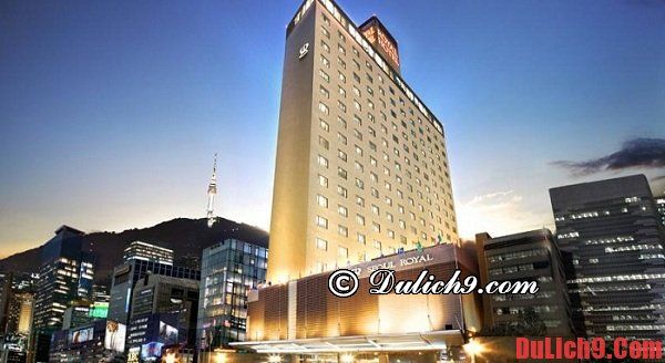 Đặt phòng khách sạn cao cấp khi du lich Seoul