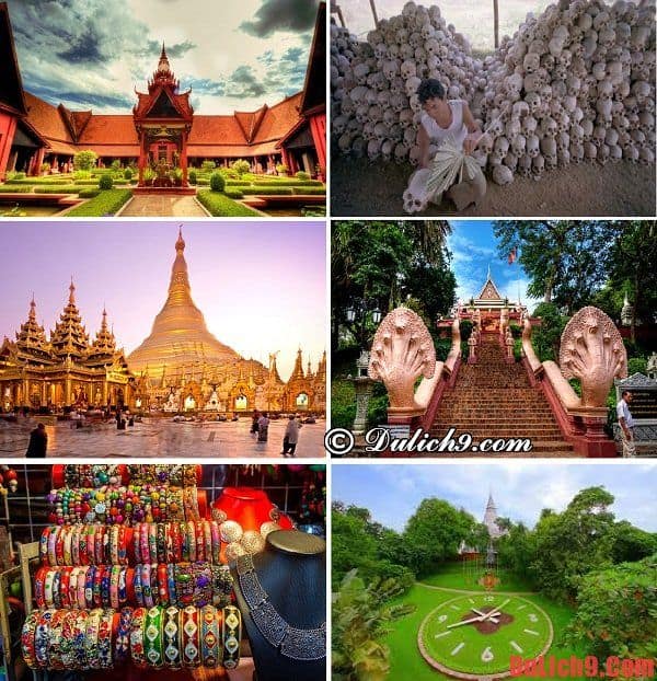 Kinh nghiệm du lịch Phnom Penh dịp tết. Một số địa điểm tham quan, du lịch nổi tiếng nên đến khi du lịch Phnom Penh dịp Tết