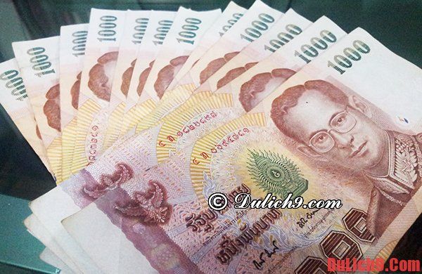 Đơn vị tiền tệ của Thái Lan là đồng Thái Baht. Kinh nghiệm đổi tiền baht khi du lịch Thái Lan