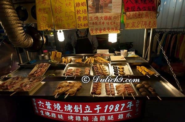 Ăn gì khi du lịch Đài Loan, ăn ở đâu ngon/ Đặc sản, món ngon Đài Loan - Kinh nghiệm ăn uống khi du lịch Đài Loan