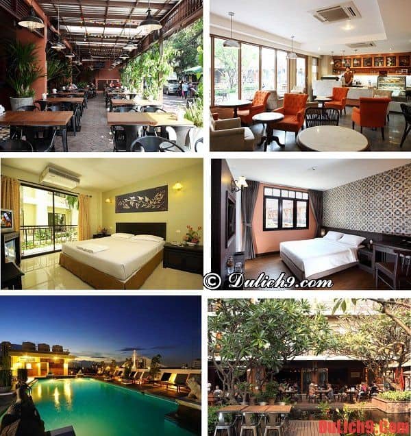 khách sạn hiện đại, cao cấp, tầm nhìn đẹp, nổi tiếng và hút khách nhất phố Khaosan, Bangkok. Nên ở khách sạn nào khi du lịch đường Khaosan Bangkok?