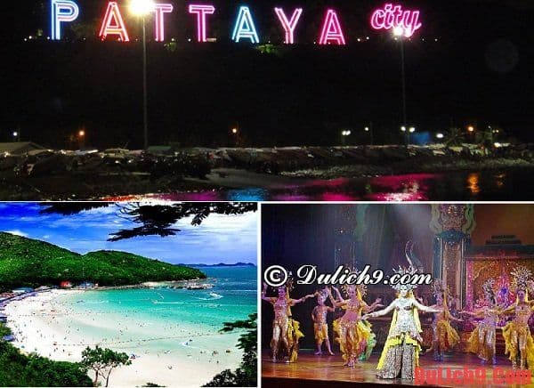 Lịch trình du lịch Pattaya 3 ngày 2 đêm tự túc