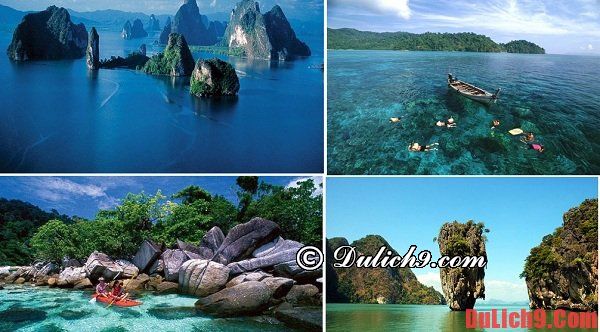 Vịnh Phang Nga – vịnh biển đẹp nhất Thái Lan: Thái Lan có vịnh biển nào nổi tiếng?