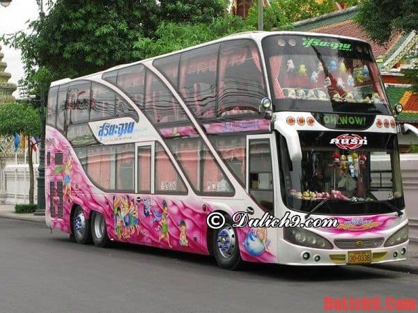 Hướng dẫn đi từ Bangkok tới Pattaya bằng xe bus - Kinh nghiệm đi Pattaya từ Bangkok giá rẻ