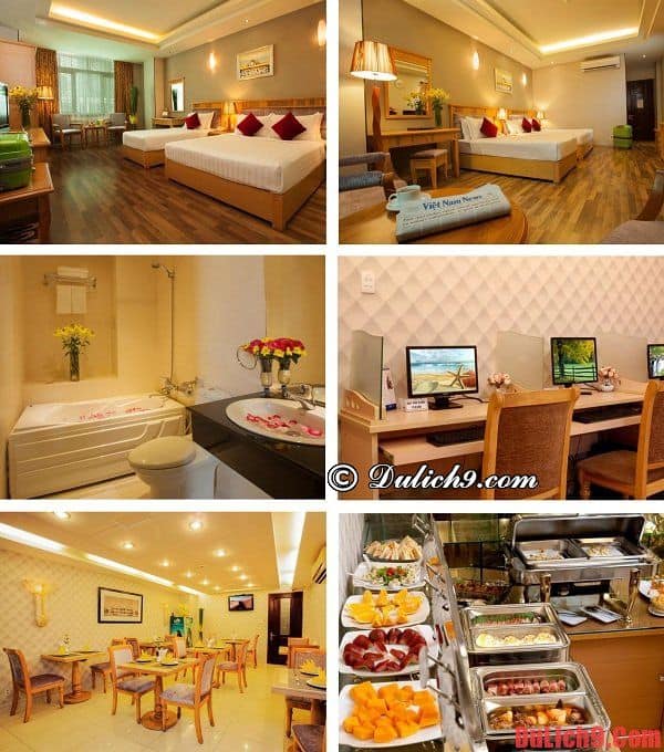 Khách sạn giá rẻ gần trung tâm Quận 1, Sài Gòn đẹp, hiện đại và chất lượng