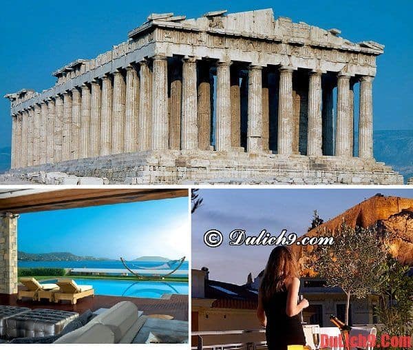 Du lịch Athens nên ở khách sạn nào? Khách sạn ở Athens Hy Lạp đẹp, tiện nghi, giá rẻ