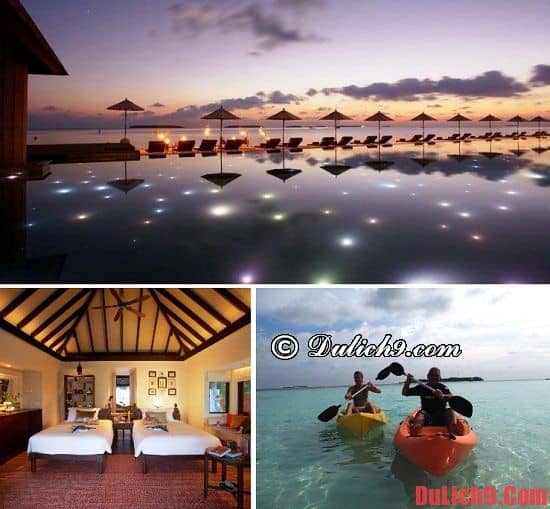 Resort cao cấp ở Maldives