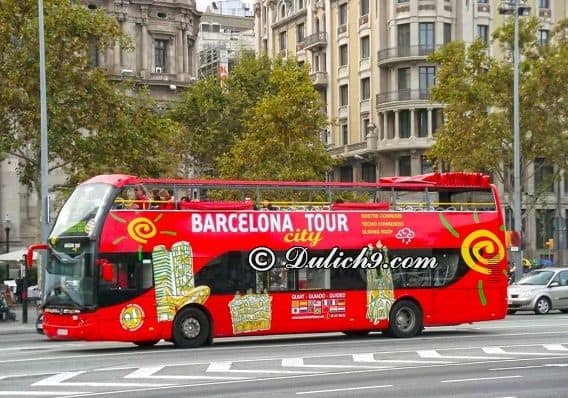 Phương tiện khi di chuyển ở Barcelona/ Đi lại thế nào khi du lịch Barcelona 