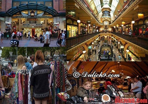 Kinh nghiệm mua sắm khi du lịch Sydney, Úc