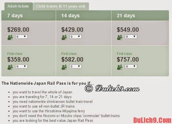 Hướng dẫn, kinh nghiệm sử dụng JR Pass hiệu quả nhất: Du lịch Nhật Bản bằng JR Pass