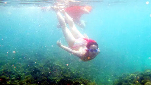 Lặn ở đảo Bình Ba