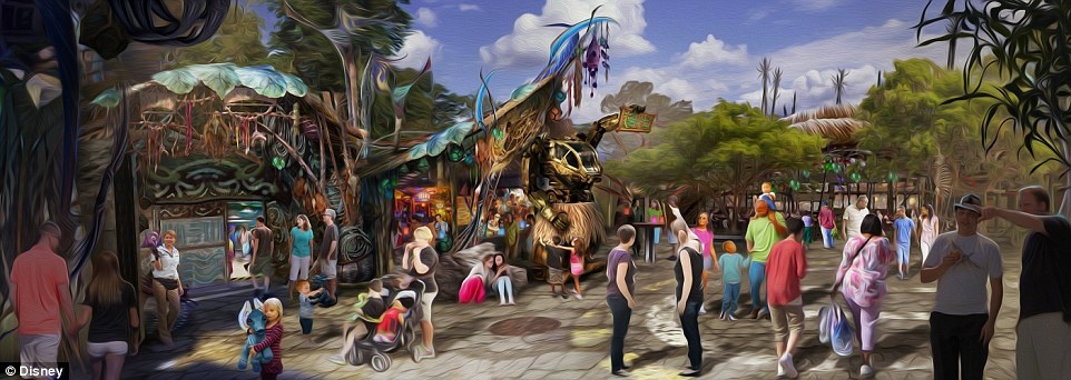 Disneyland mo cua Pandora, The World of Avatar anh 4