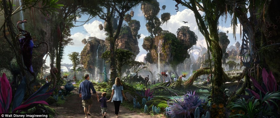 Disneyland mo cua Pandora, The World of Avatar anh 1