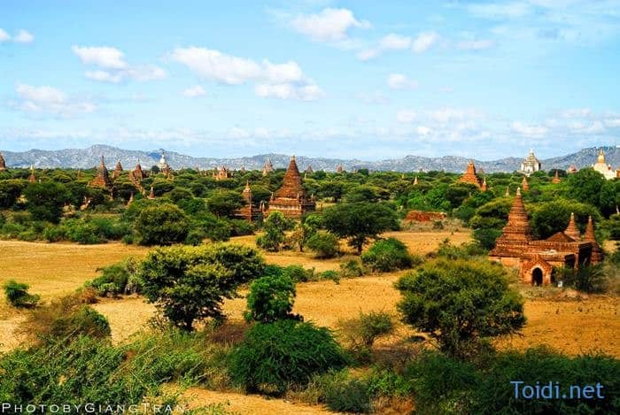 Du lich Bui Myanmar Bagan