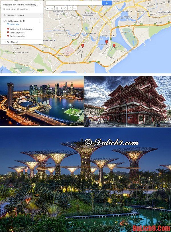 Lịch trình 4 ngày tham quan, du lịch Singapore dịp Tết. Kinh nghiệm, hướng dẫn du lịch Singapore 4 ngày tự túc, giá rẻ