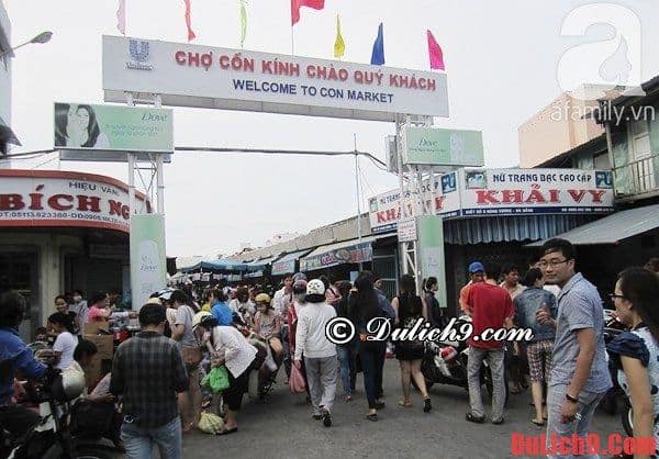 Chợ Cồn - Địa chỉ thưởng thức những món ăn ngon nổi tiếng Đà Nẵng không thể không đến