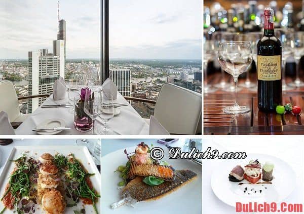 Nhà hàng, quán ăn, địa chỉ ăn uống đắt nhưng ngon và đẹp nên đến khi du lịch Frankfurt, Đức